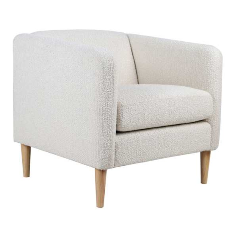 Tracey Boyd Everly Accent Chair, White