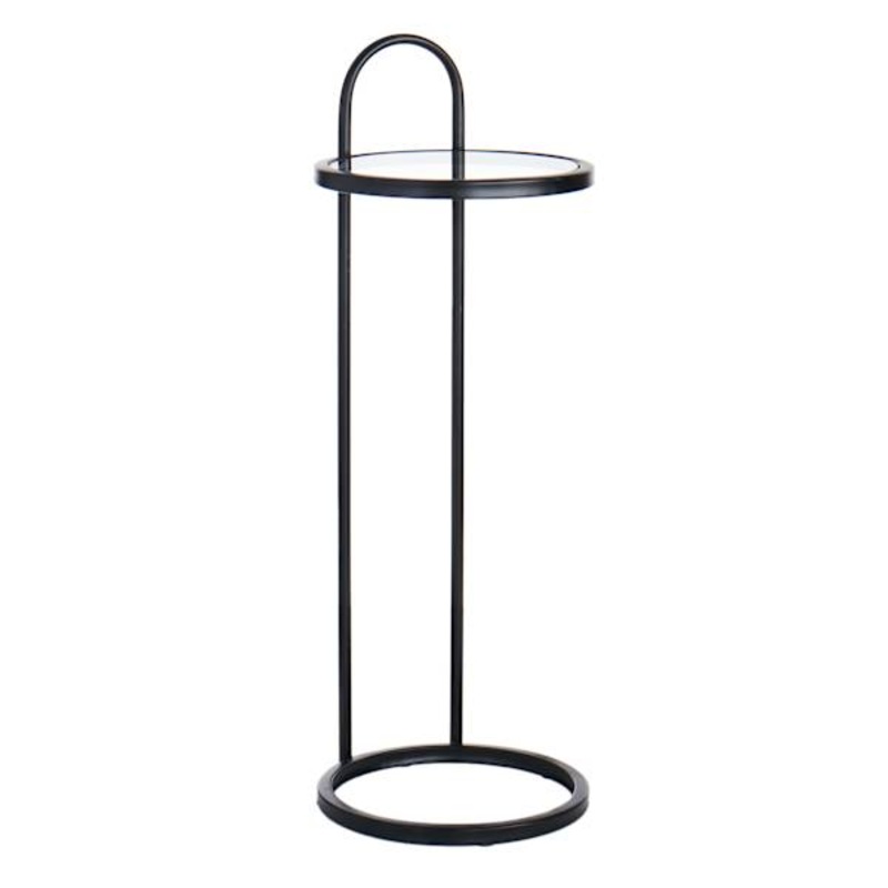 Salem Drink Table, Black