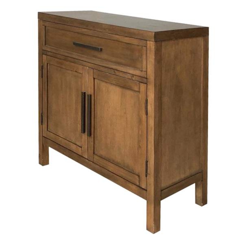 Samuel 1-Drawer & 2-Door Wooden Cabinet