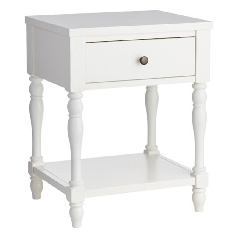 Sutton Accent Table, White