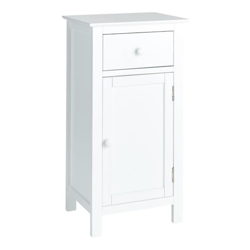 Thomas Wooden Accent Cabinet, White