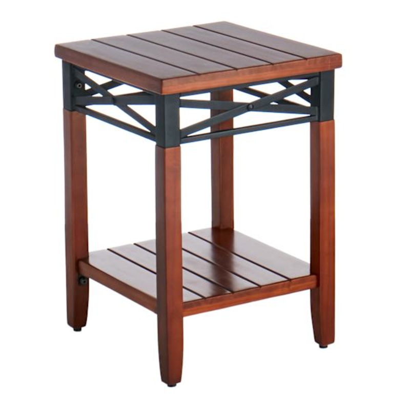 Wesley Accent Table, Brown
