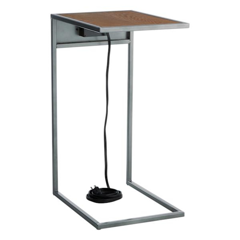 Wood & Metal USB C-Table