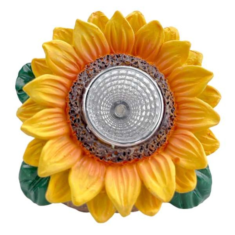 3.7in Solar  Decor-Sunflower