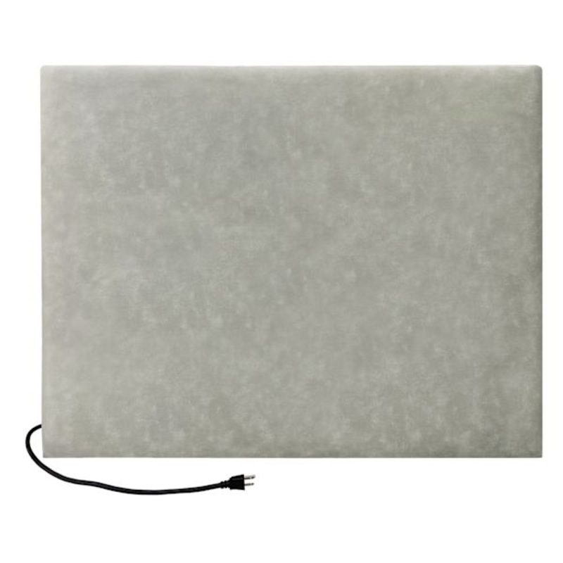 Aiden Dorm Headboard, Grey