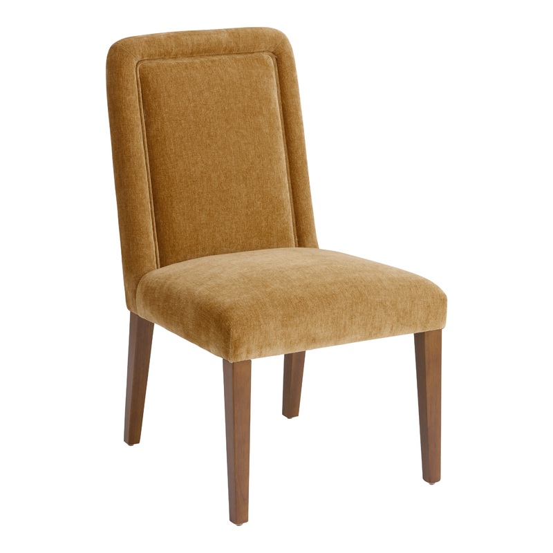 Aleena Chenille Tufted Upholstered Dining Chair Set of 2