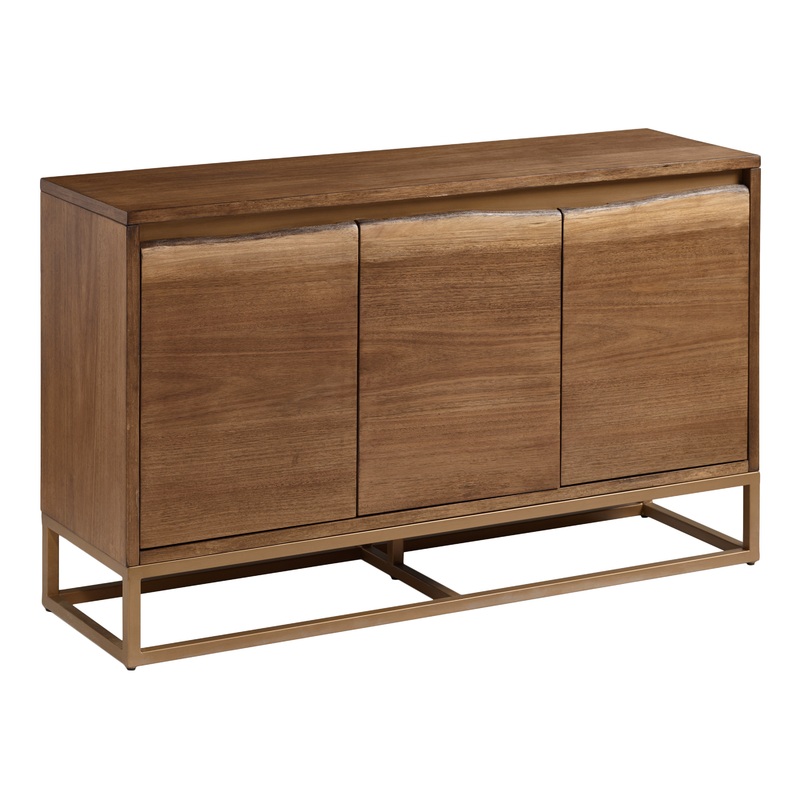Sloan Caramel Live Edge Wood Sideboard