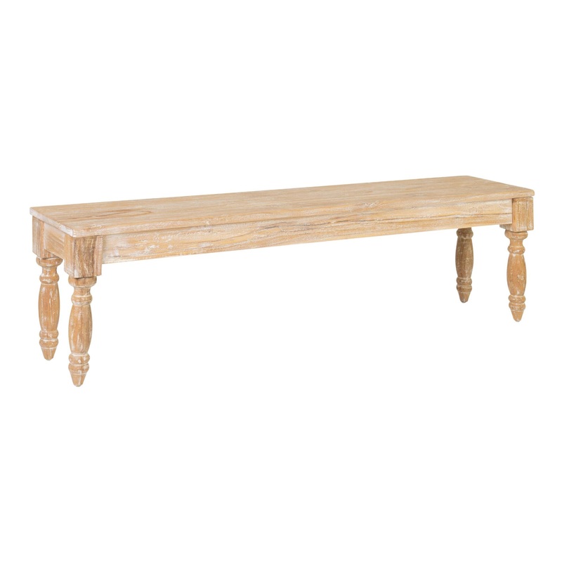 Theodora Teak Wood Dining Bench