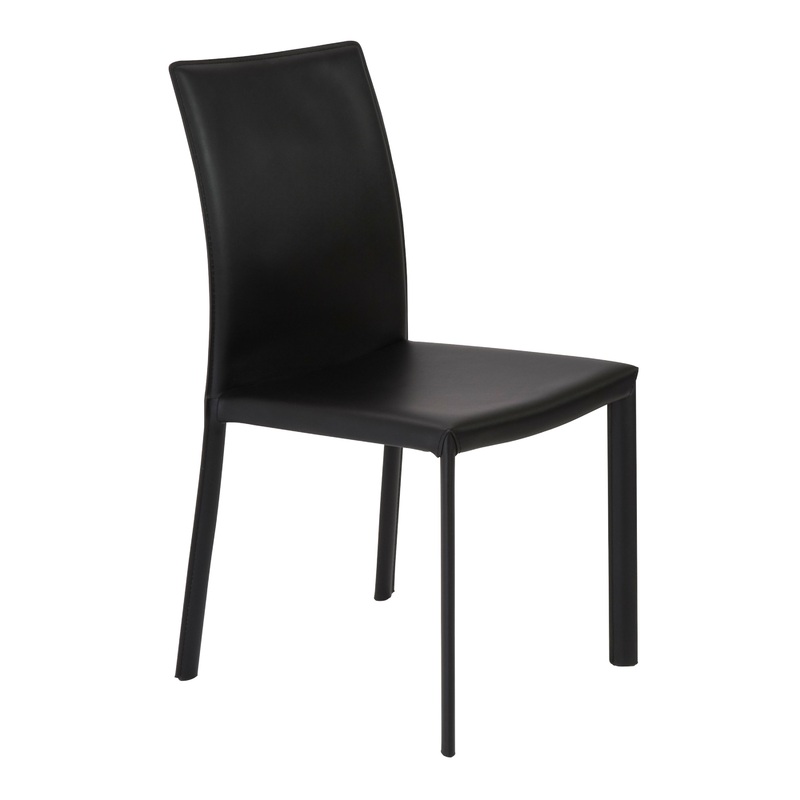 Waylon Regenerated Leather Dining Chair 2 Piece Set