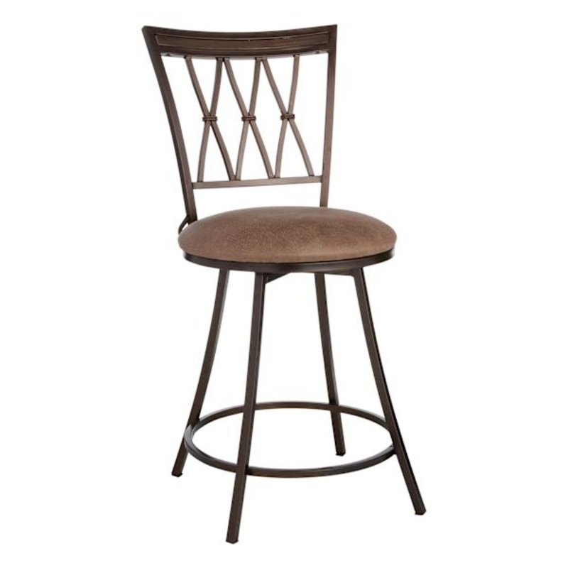 Sedona Counter Height Swivel Barstool, 24″