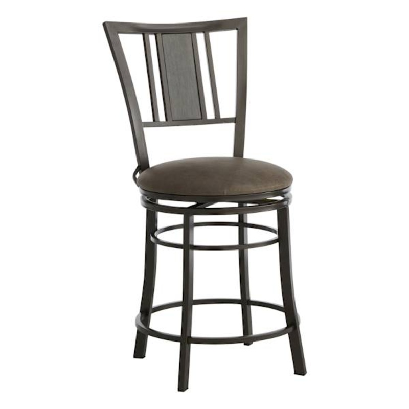 Selena Counter Stool, Grey
