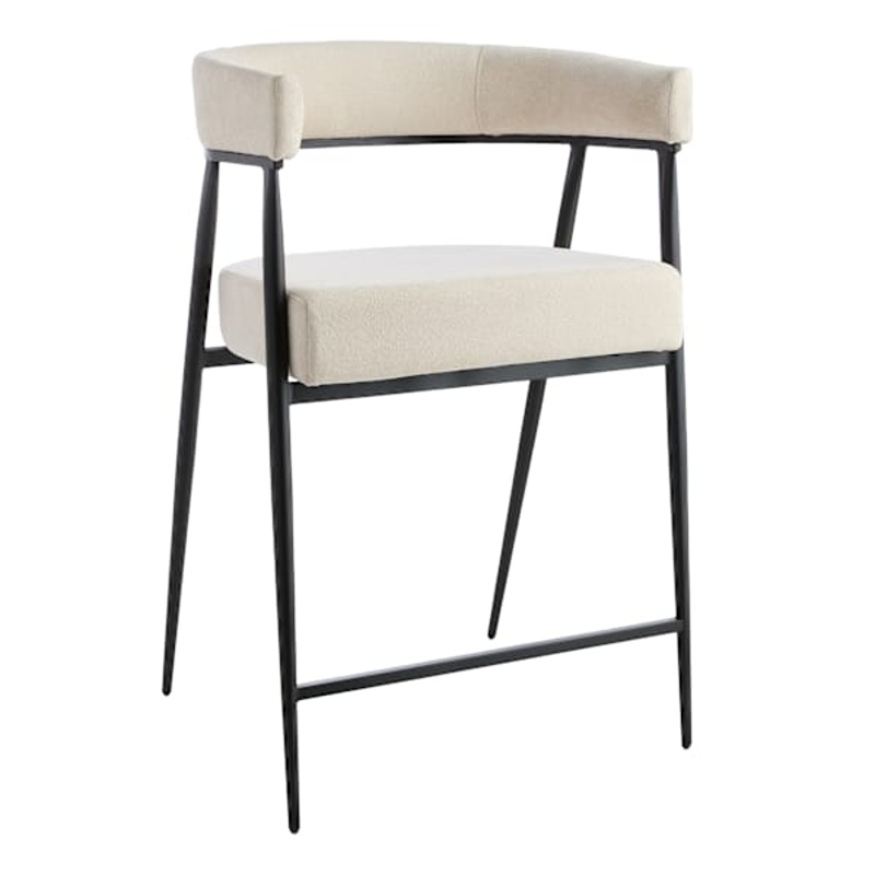 Solana  Counter Stool, Ivory