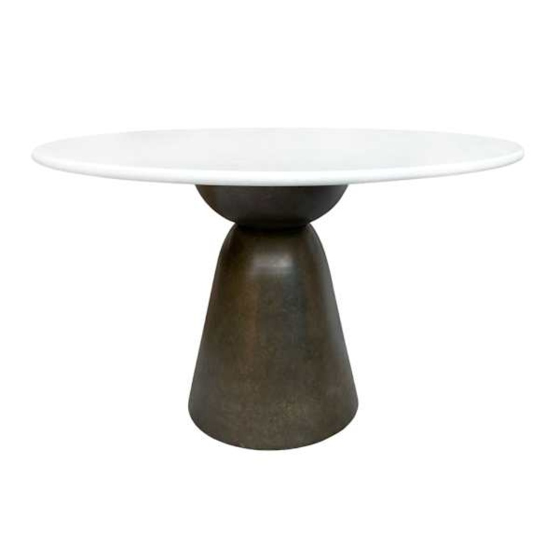 Tracey Boyd Tyra Metal Dining Table, Base (Tabletop Sold Separately)