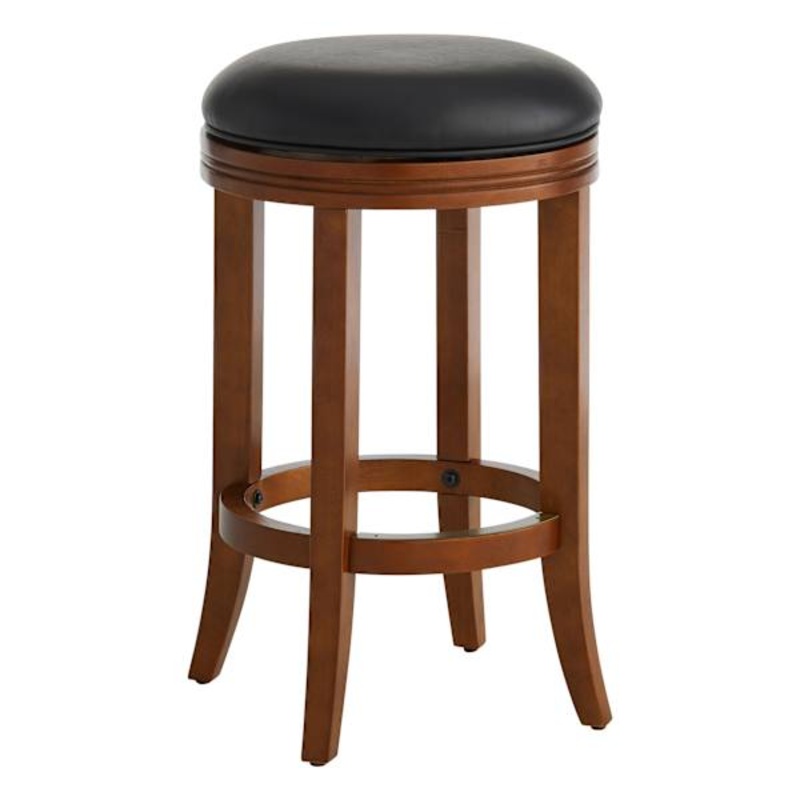 Victoria Backless Counter Stool, Walnut