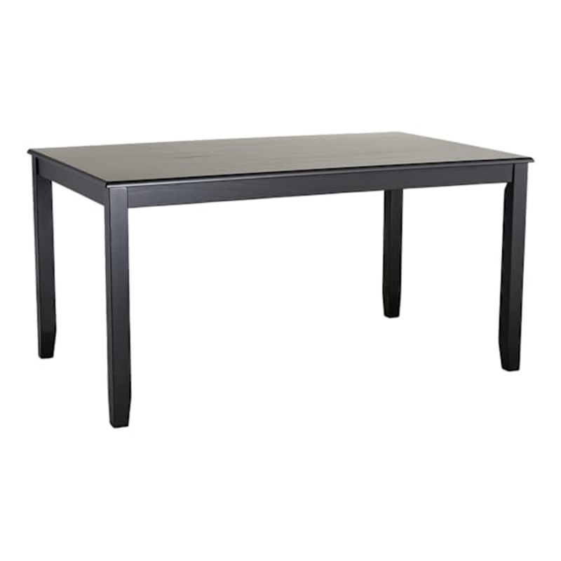 Watford Wooden Dining Table, Black