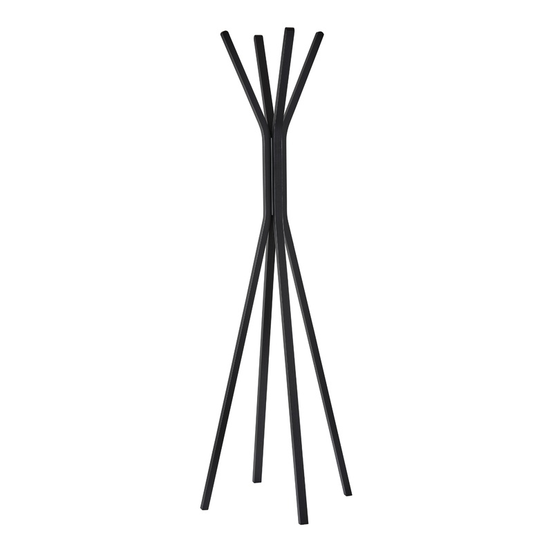 Zahra Wood Modern Coat Rack