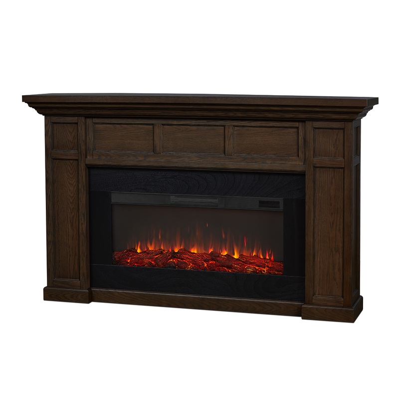 Wildegarde Wood Electric Fireplace Mantel