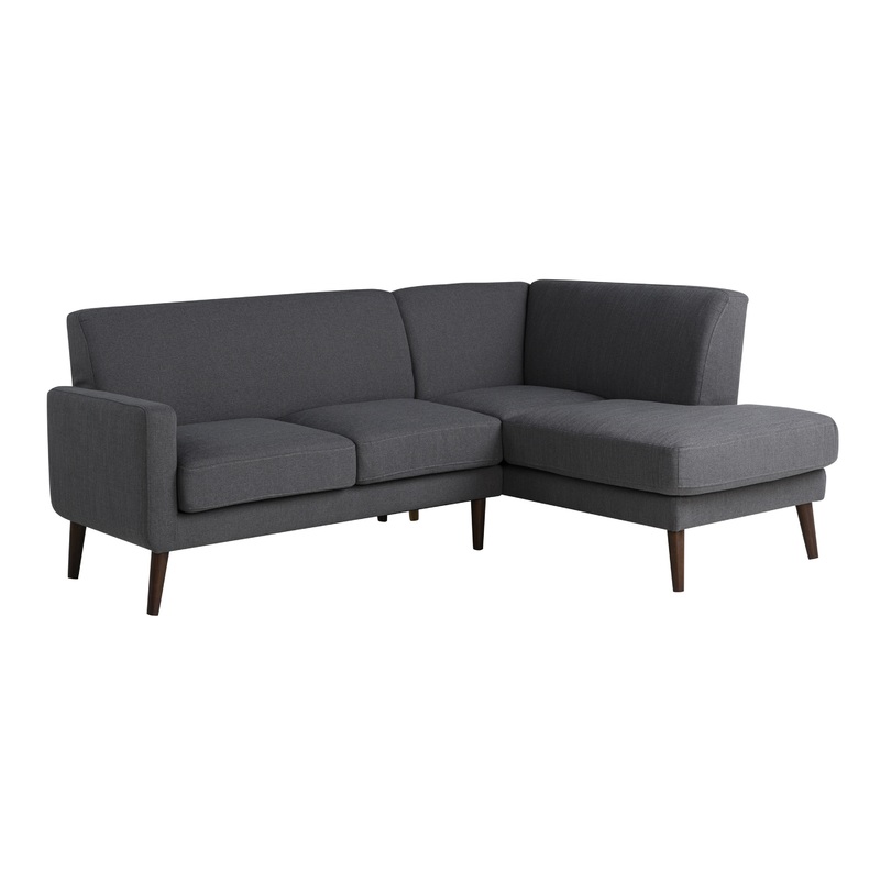 Udall Linen Right Facing Sectional Sofa