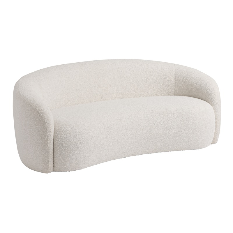 Vitoria Curved Channel Back Upholstered Sofa