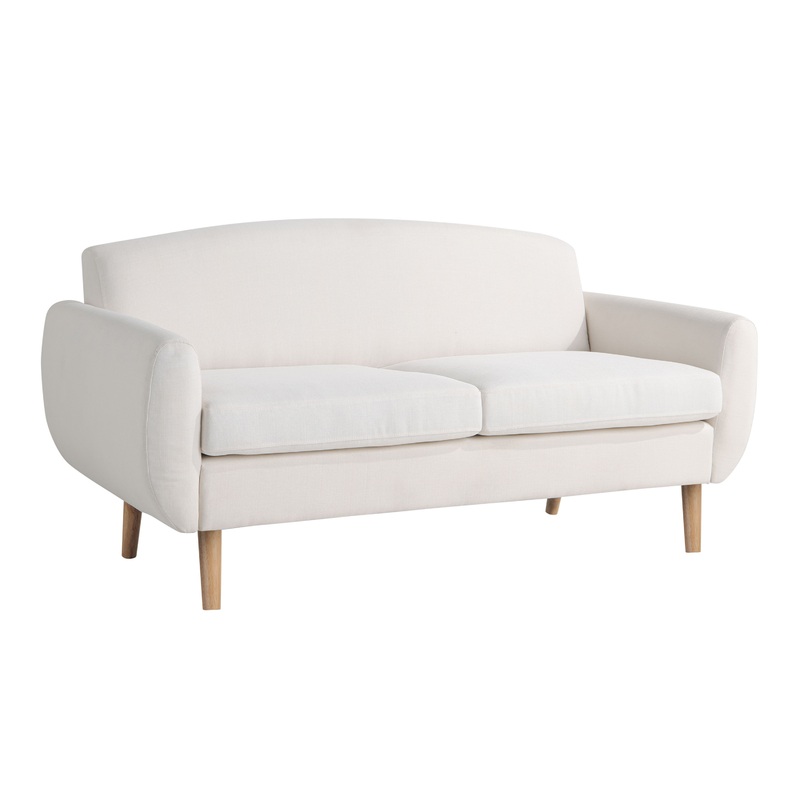 Walter Cream Round Back Sofa