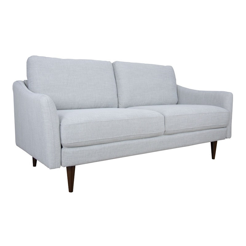 Wilfred Mid Century Slope Arm Sofa