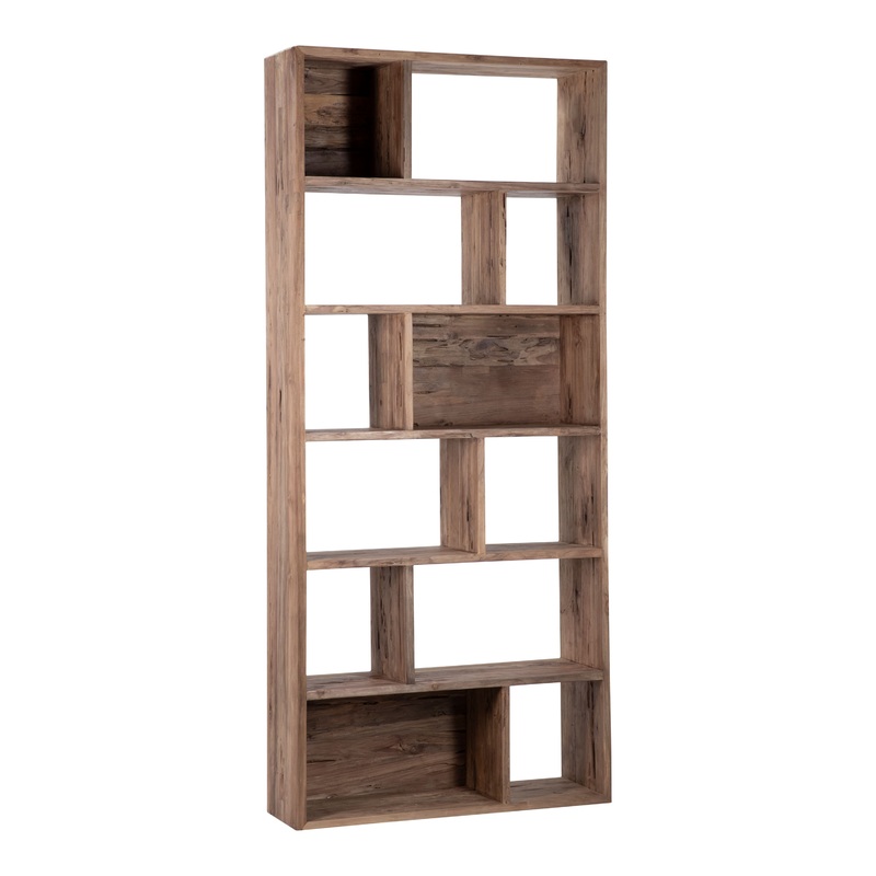 Zain Tall Reclaimed Teak Bookshelf