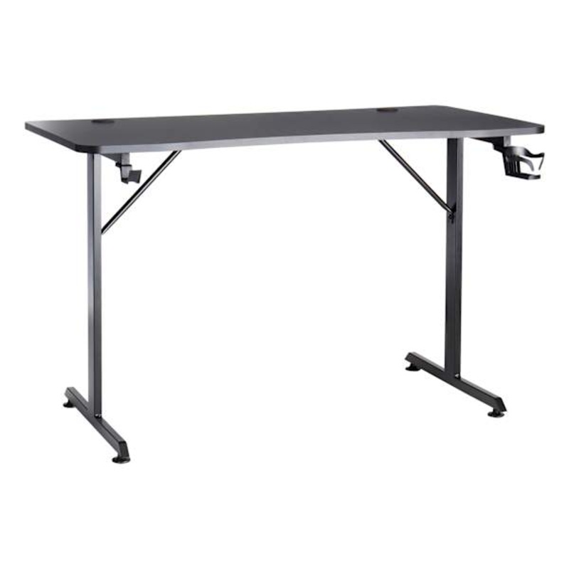 Talon Metal Gaming Desk, Black