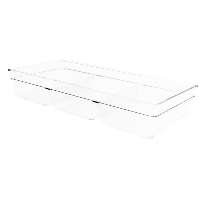 3-Section Office Drawer Organizer