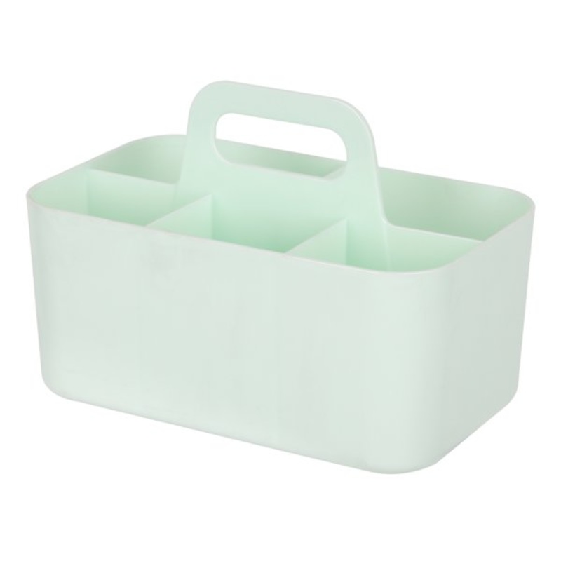 5-Compartment Office Caddy Organizer, Mint