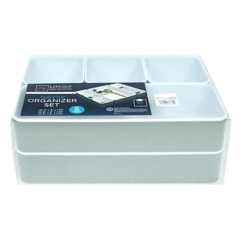 5-Piece Desk Set, Black Pearl