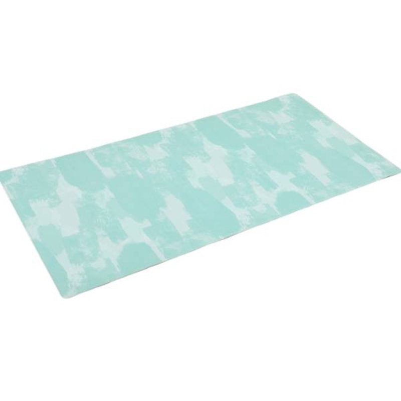 Watercolor Mint Desk Pad, 31×15.5