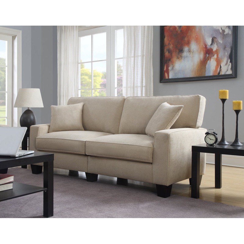 Serta RTA Palisades Collection 78 Sofa, Silica Sand, Other