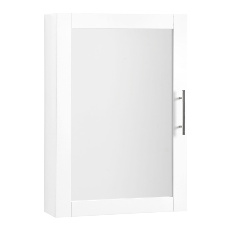 Windport Mirrored Bathroom Vanity Wall Cabinet