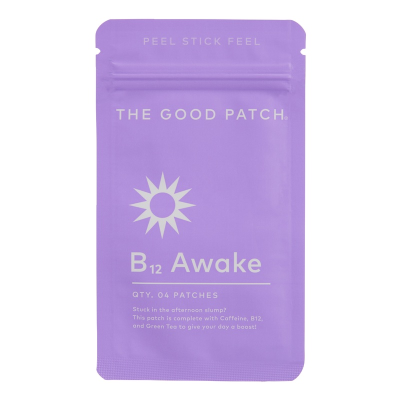 The Good Patch B12 Awake Wellness Patches 4 Count