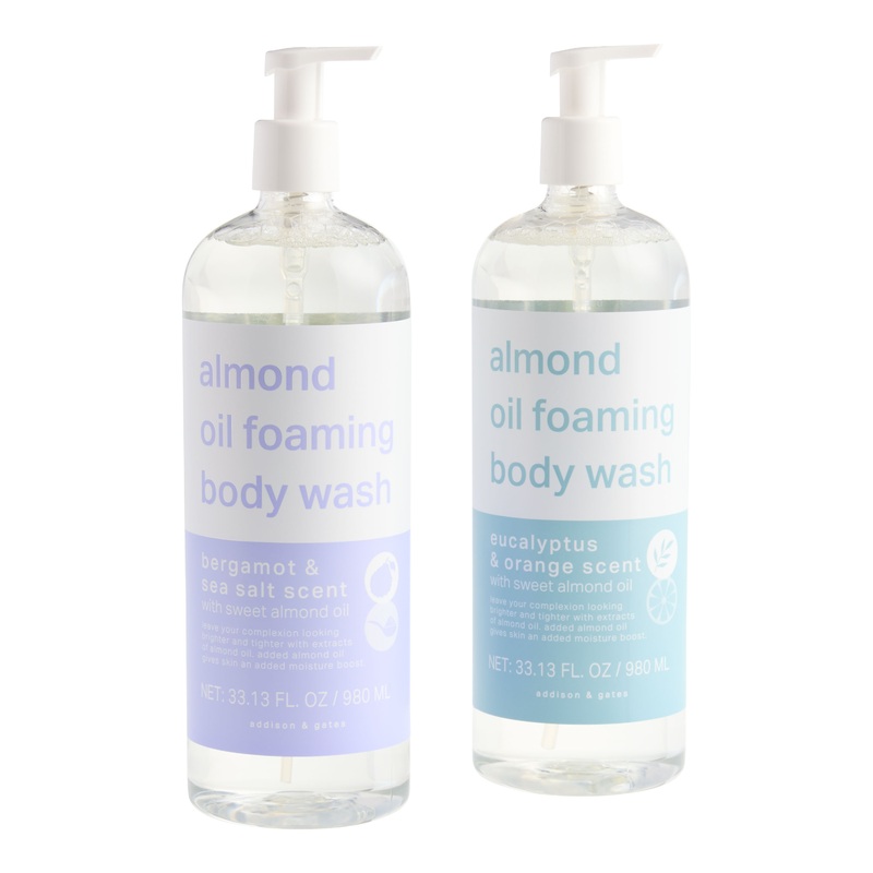 A&G Almond Oil Foaming Body Wash