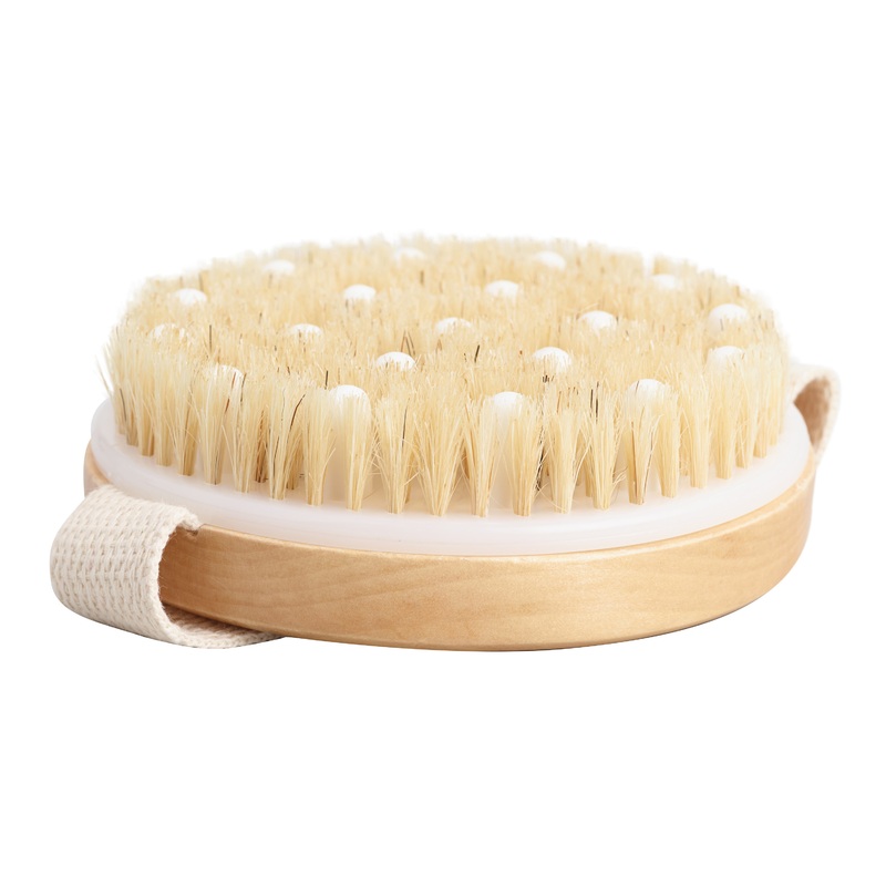 Round Dry Body Brush