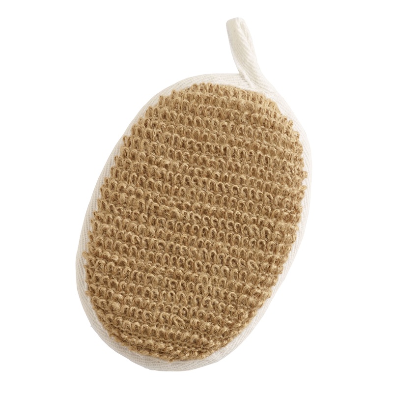 Sisal and Cotton Bath Sponge Set of 2