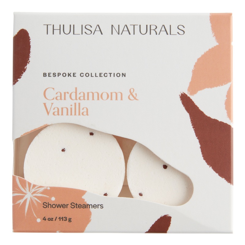 Thulisa Cardamom & Vanilla Shower Steamers 4 Count