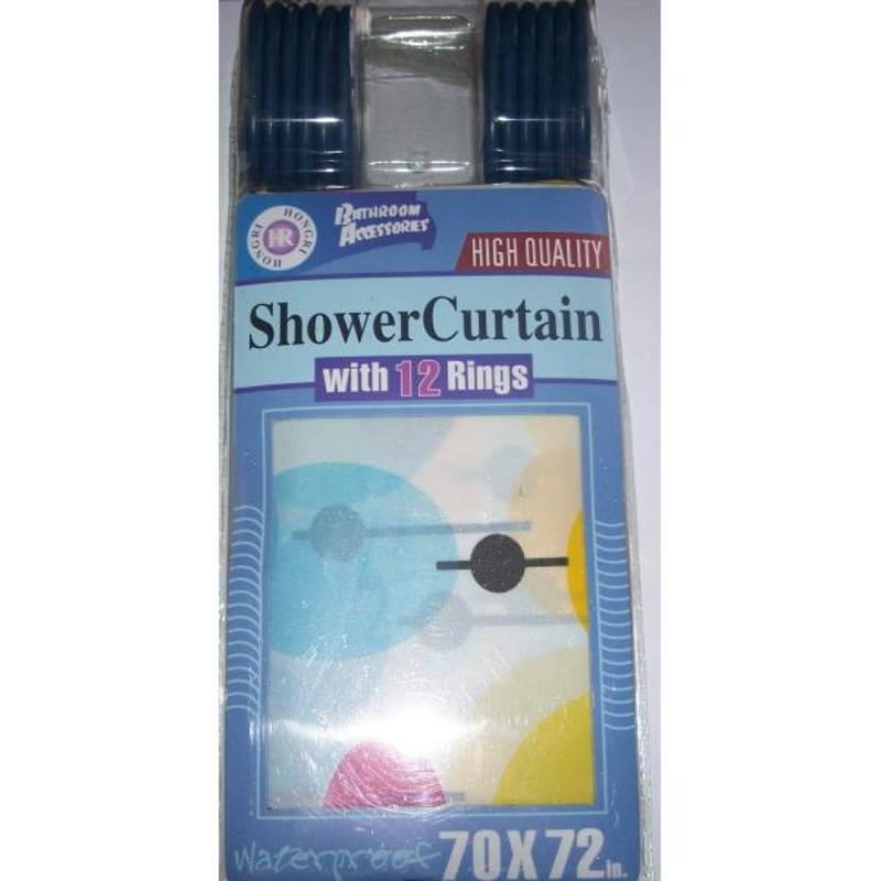 Shower Curtain Sets, Assorted, 70″