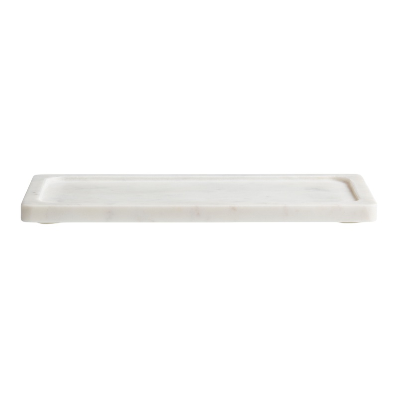 White Marble Vanity Tray