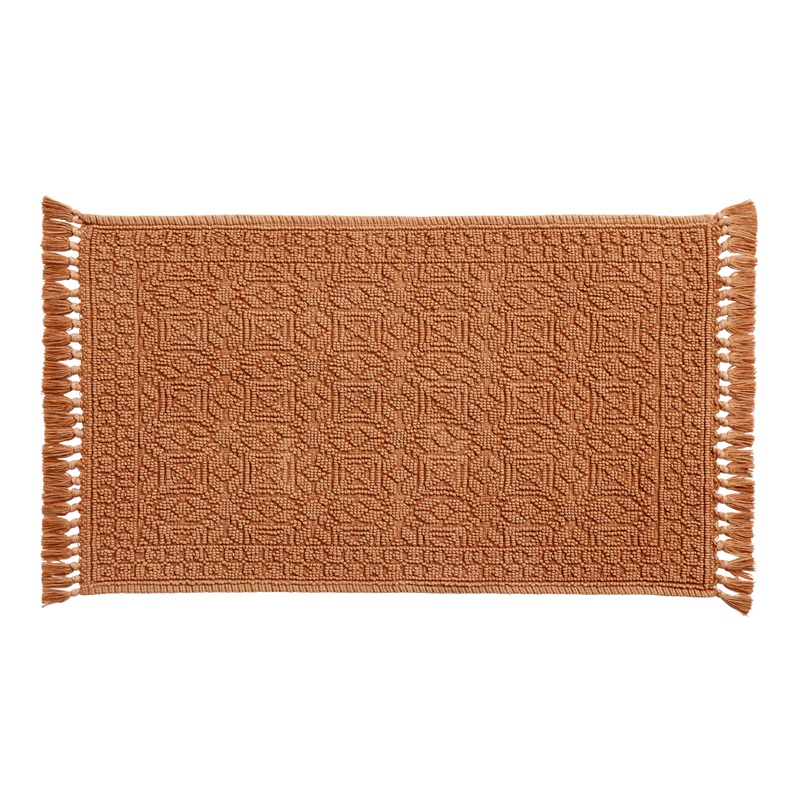 Vintage Stonewashed Geo Bath Mat