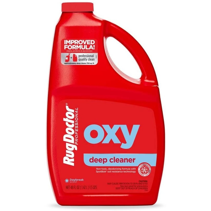 Rug Doctor Triple Action Oxy Deep Carpet Cleaner, Cleans 4 Rooms, 48 Oz.