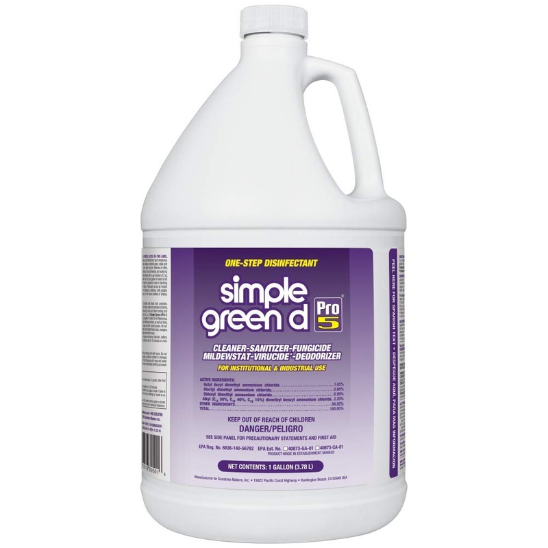 Simple Green d Pro 5 One-Step Disinfectant (128 oz.)