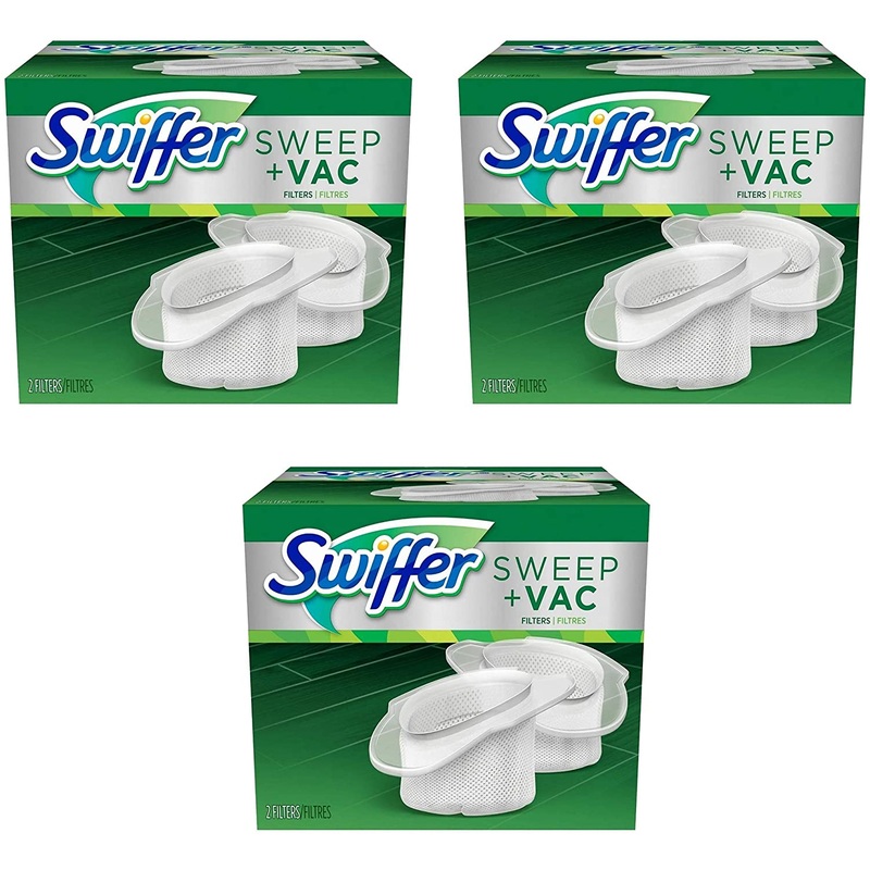Swiffer SweeperVac SweeperVac Replacement Filter  2 ct, 3 Pack