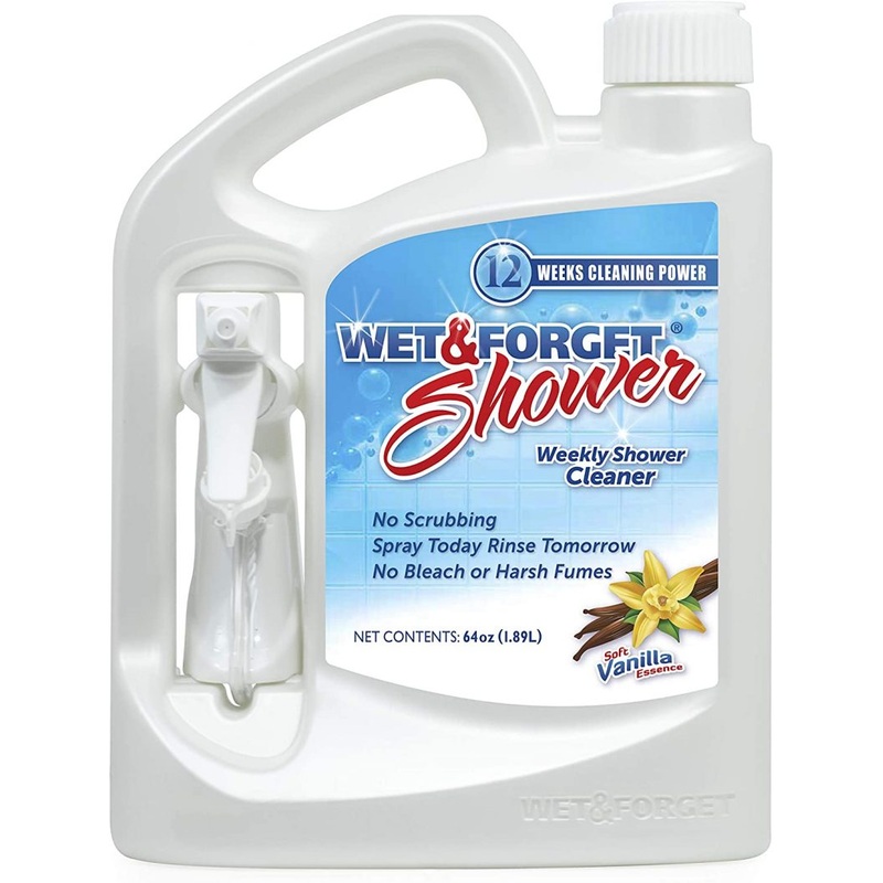 Wet & Forget Shower Cleaner Weekly Application Requires No Scrubbing, 64 OZ.