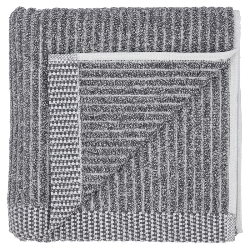 S dahl Organic Melange washcloths made from 100% organic cotton 30 x 30 cm set of 4 Ash 30 x 30 cm Ash