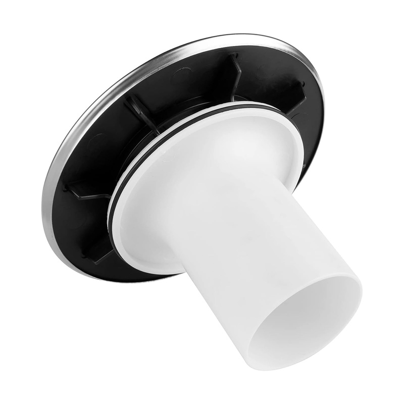 Removable Shower Plughole Cover Replacement Bathroom Deodorant Floor Drain Cover Shower Waste Trap Cover Hairs Catchers Floor Drain Cover Round Hairs Catchers Plastic Shower Replacement
