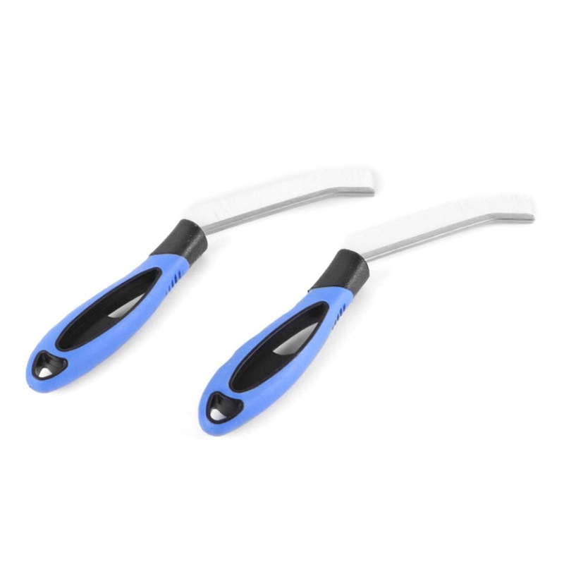 Window Grooves Brush Thin Brush with Strong Bristles Hangable Tool for Bathroom Easy in Tight Spots