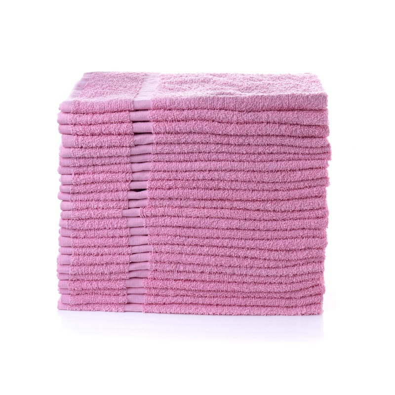Simpli-Magic Cotton Set, Hand Towels, 16 x 27, Pinky, Pack of 12 16 in x 27 in Hand Towels