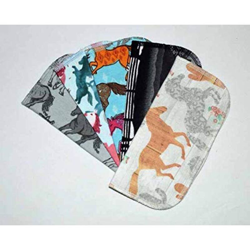 1 Ply Horsing Around-Set Napkins 8×8 inches 5 Pack – Little Wipes (R) Flannel